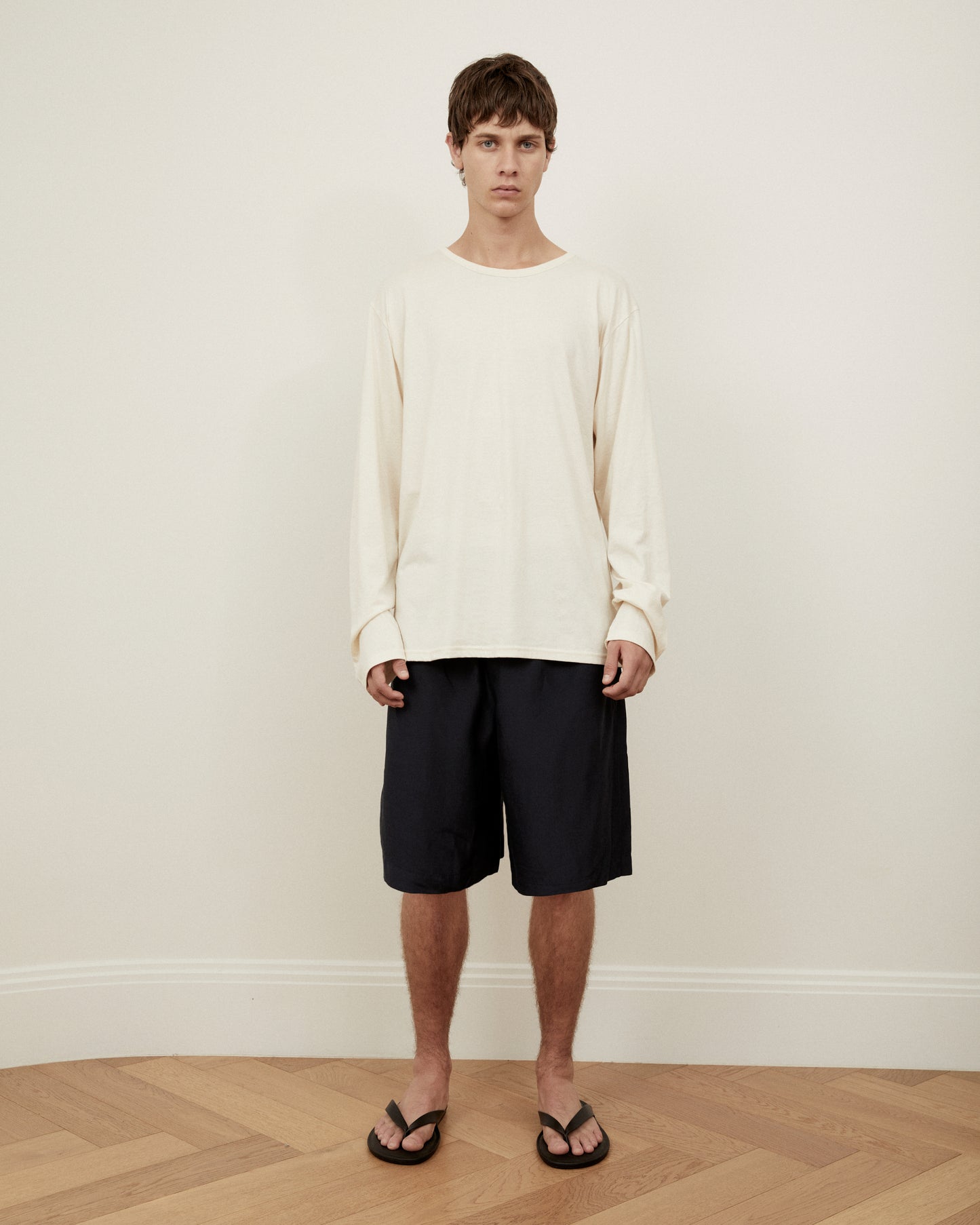 Organic LS T-shirt • Natural