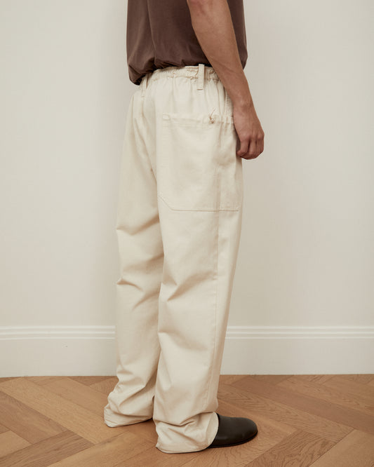 Canvas Trouser • Natural