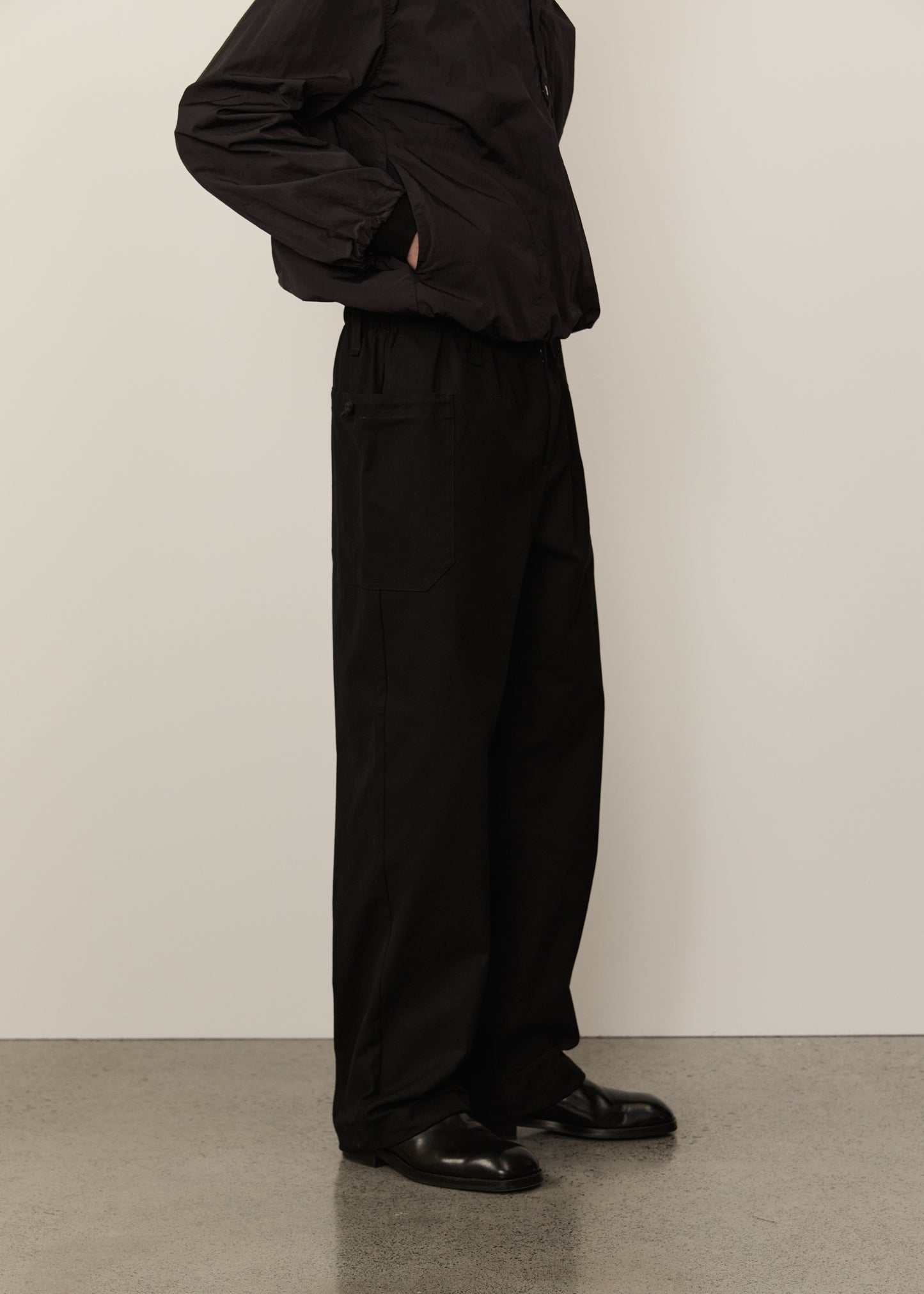 Canvas Trouser • Black