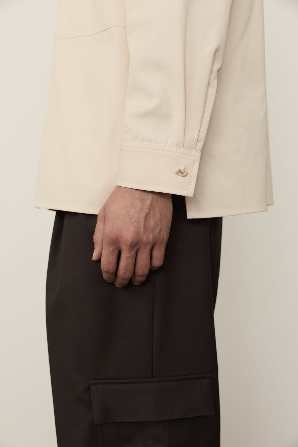 Canvas Shirt Jacket • Natural