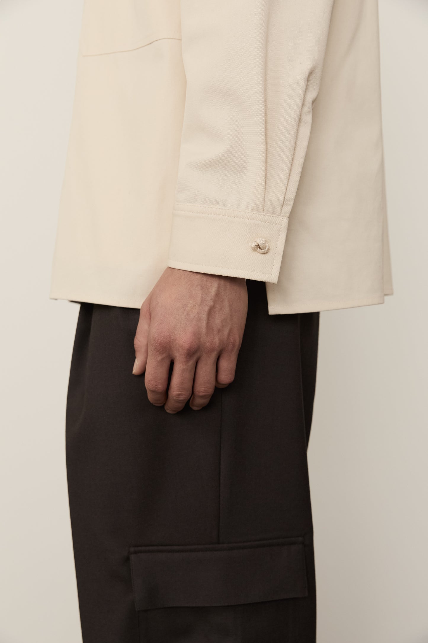 Canvas Shirt Jacket • Natural