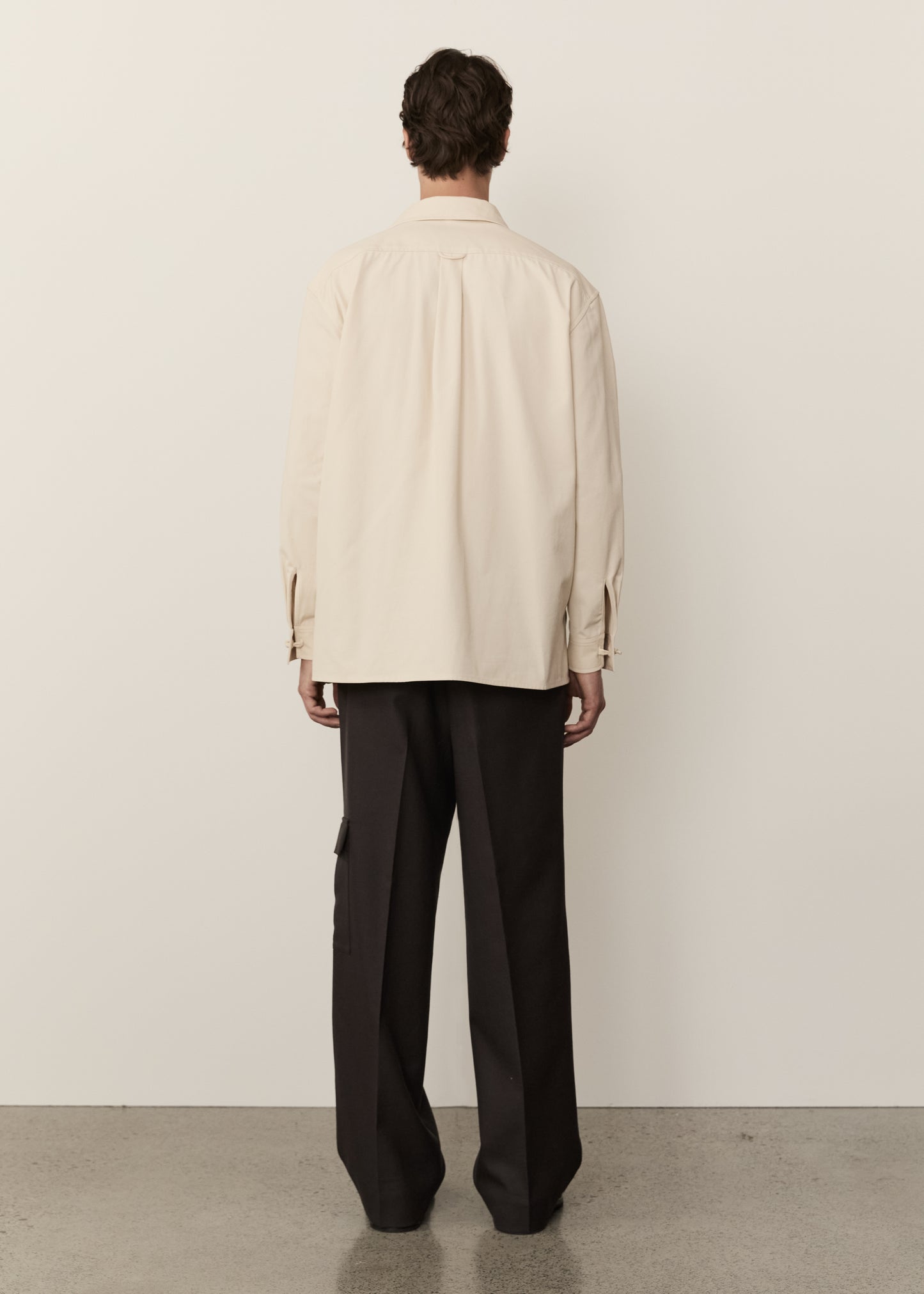 Canvas Shirt Jacket • Natural