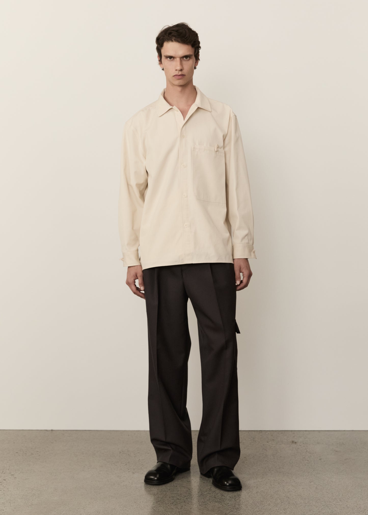 Canvas Shirt Jacket • Natural